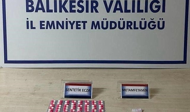 Balıkesir'de uyuşturucu operasyonları: 2 gözaltı