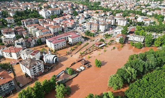 Bartın&#039;da sele sebep olan yağmur suları artık su kıtlığına çözüm olacak