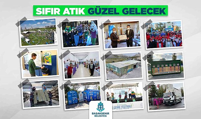 Başakşehir'de 2023 yılında tonlarca sıfır atık ekonomiye kazandırıldı