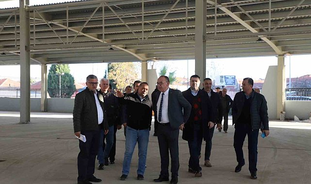 Başkan Akın açılışı yapılacak projeleri inceledi