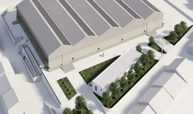 Başkan Altıkulaç, 45 milyon liralık kapalı pazaryerinin görsellerini paylaştı