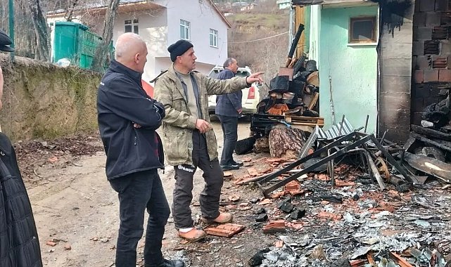 Başkan Altıkulaç, evleri yanan ailelere 'geçmiş olsun' ziyaretinde bulundu