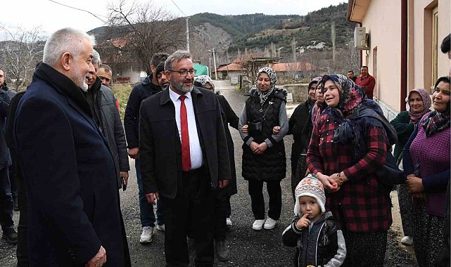 Başkan Başdeğirmen, Minasın Küme Evlerin kanalizasyon ve doğalgaz problemini çözdü