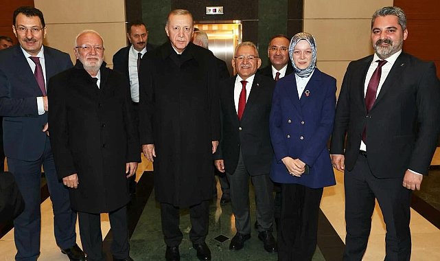 Başkan Büyükkılıç, Cumhurbaşkanı Erdoğan ile görüştü