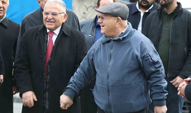 Başkan Büyükkılıç, Erciyesevler Semt Pazarı'nda