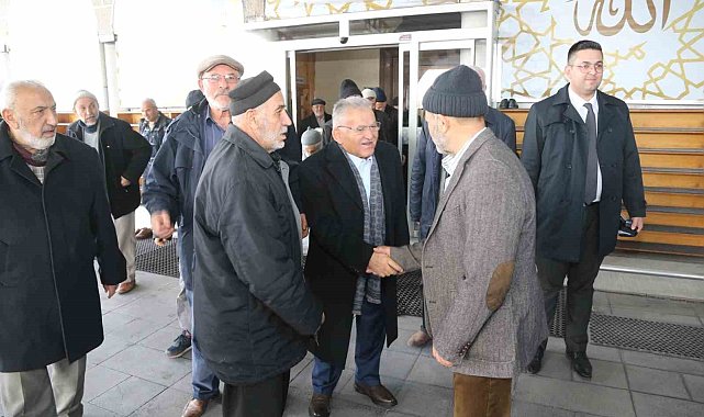 Başkan Büyükkılıç, Hisarcık'ta vatandaşlarla bir araya geldi