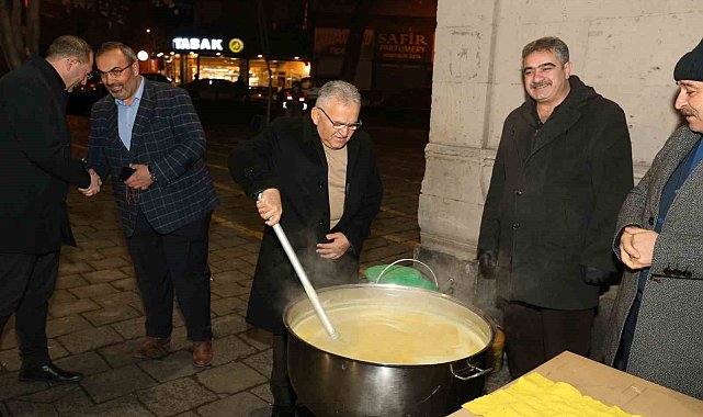 Başkan Büyükkılıç, sabahın ilk ışıklarında hemşehrileriyle buluştu