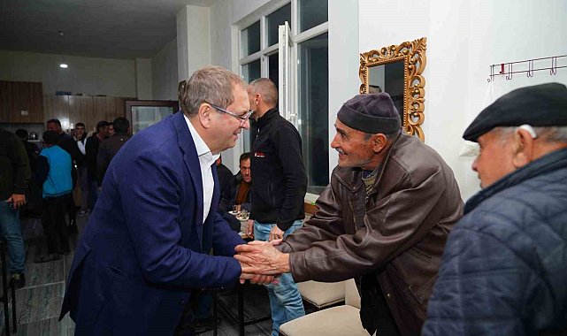 Başkan Mesut Ergin Kırsal Mahallelerde