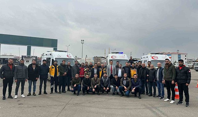 Batman'da ambulans sürüş güvenliği eğitimi verildi