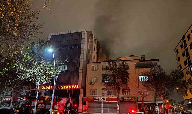 Batman'da psikiyatri hastası, hastanede kaldığı odayı ateşe verdi
