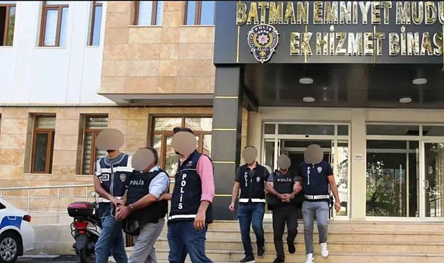 Batman'da siber operasyonlarında 275 gözaltı, 12 tutuklama