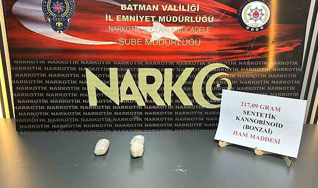 Batman'da uyuşturucu operasyonu: 2 tutuklama