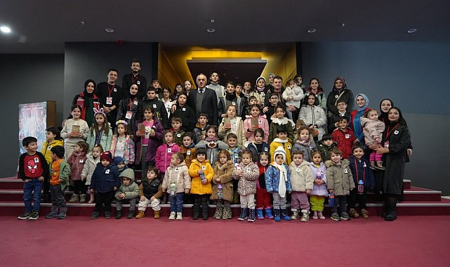 Bayburt'ta çocuklar sinemayla tanıştı