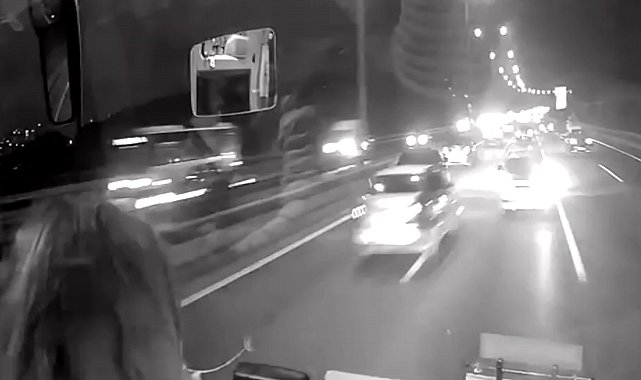Beykoz'da aşırı hız yapan araç kazaya neden oldu
