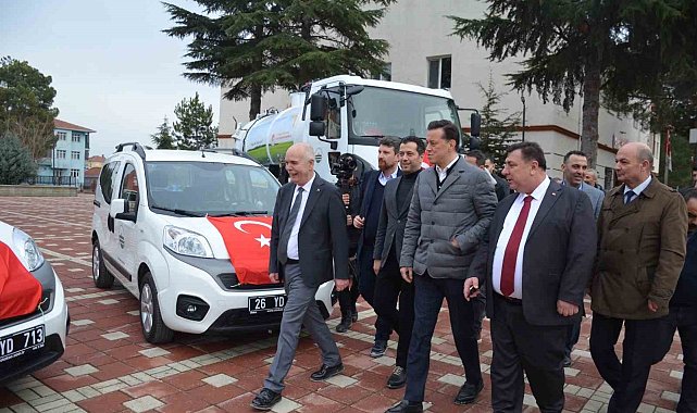 Beylikova hizmet aracı filosunu güçlendiriyor