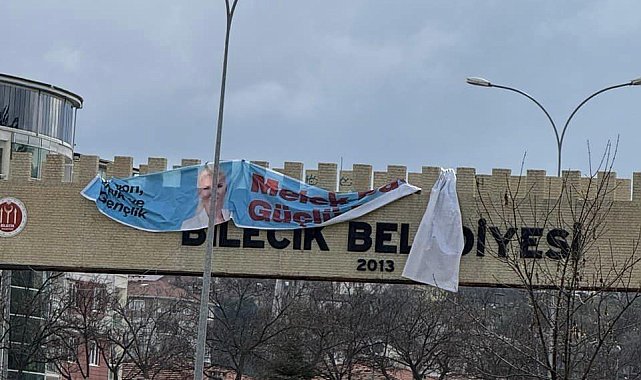 Bilecik Belediyesinden 'pankart' açıklaması