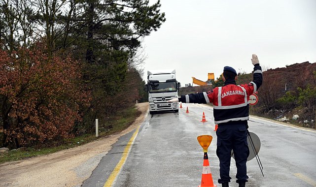 Bilecik'te 2023 yılında 885 bin şahıs 897 bin araç sorgulandı