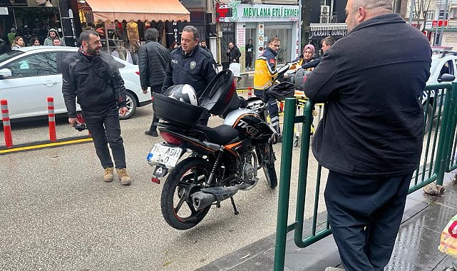 Bilecik'te seyir halindeki motosikletin devrilmesi sonucu sürücü yaralandı