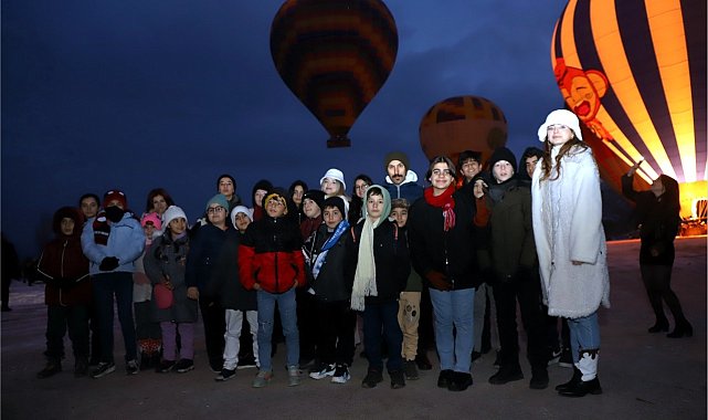 BİLSEM'li öğrenciler Kapadokya'yı ziyaret etti