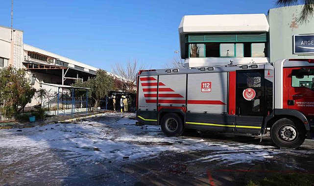 Bir işçinin öldüğü 3 işçinin de yaralandığı yangın elektrikli sobadan çıkmış