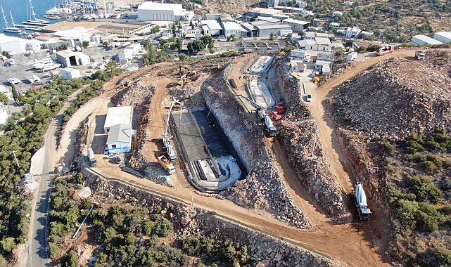 Bodrum Torba kanalizasyon ve arıtma tesisi tamamlandı