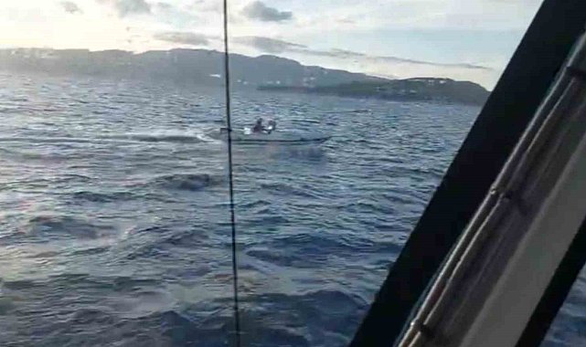 Bodrum'da 58 düzensiz göçmen kurtarıldı