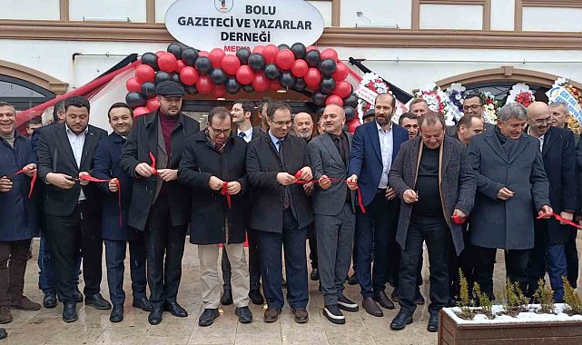Bolu'ya Medya Evi açıldı
