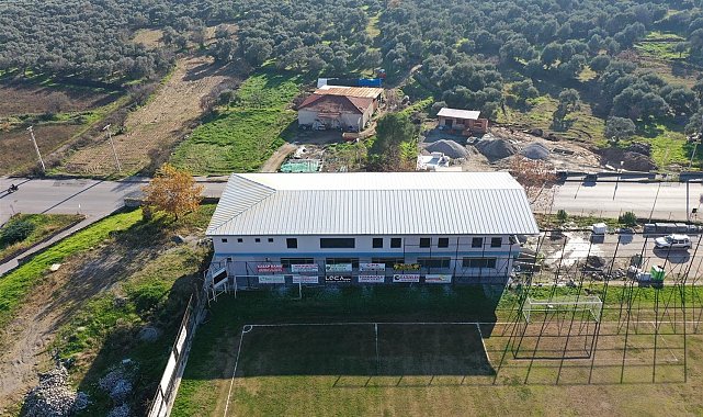 Bozdoğan'daki Gençlik Merkezi'nin yapımı sürüyor
