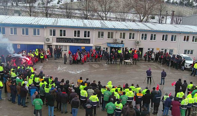 Bozüyük Belediyesi'nde toplu sözleşme sevinci