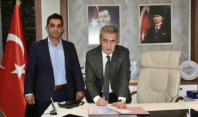 Buharkent'te pazaryeri için imzalar atıldı