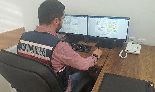 Burdur'da 2023 yılında jandarma siber devriyelerinde 5 şahıs tutuklandı