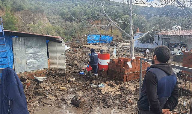 Burhaniye&#039;de selin faturası ağır oldu