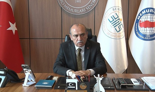 Büro Memur-Sen Genel Başkanı Yazgan: "Seçim öncesinde 3600 ek gösterge verilsin ve kamu çalışanları bayram etsin"
