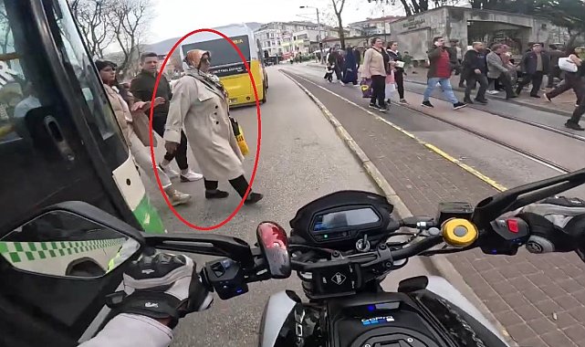 Bursa'da korkutan anlar...Yayanın hayatını kurtaran manevra kamerada