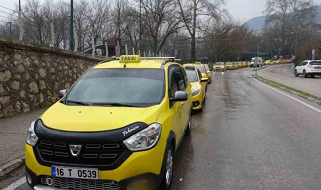 Bursa'da taksi ücretlerine zam