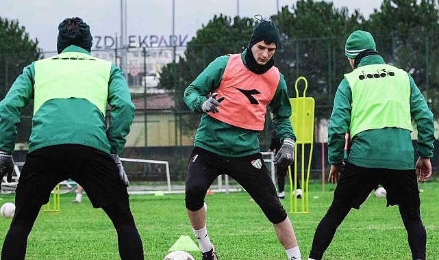 Bursaspor taktik idman yaptı