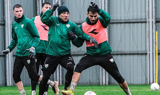 Bursaspor'da Nazilli Belediyespor maçı hazırlıkları başladı