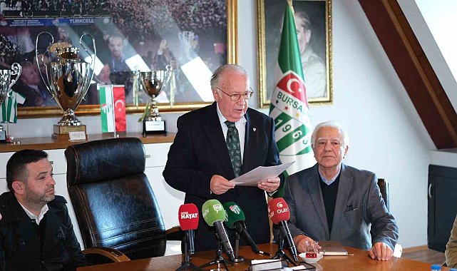 Bursaspor'un yeni başkanı Sinan Bür mazbatasını aldı
