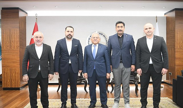 Büyükkılıç, Öz Taşıma-İş ve Hizmet-İş sendika temsilcilerini ağırladı