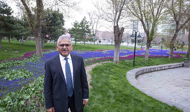 Büyükkılıç'ın Başkanlığında, şehirdeki yeşil alanda yaklaşık 2 milyon metrekare artış