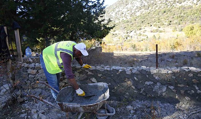 Büyükşehir Belediyesi'nden Akseki'ye gasilhane ve mezarlık hizmeti