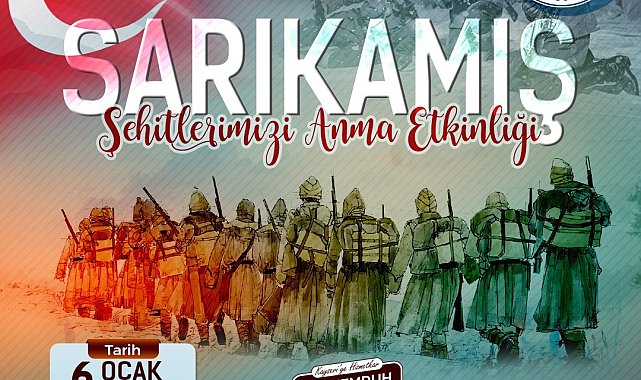 Büyükşehir KAYMEK, Sarıkamış Şehitlerini anacak