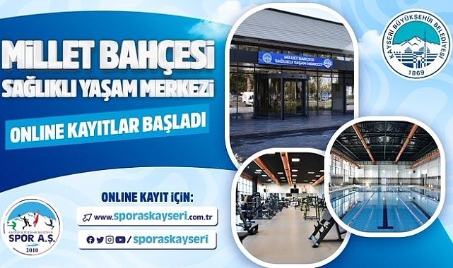 Büyükşehir Spor A.Ş. Sağlıklı Yaşam Merkezi'ne kayıtlar başladı