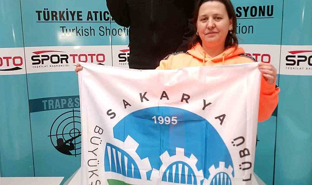 Büyükşehir sporcusundan Türkiye Şampiyonluğu'na tam isabet