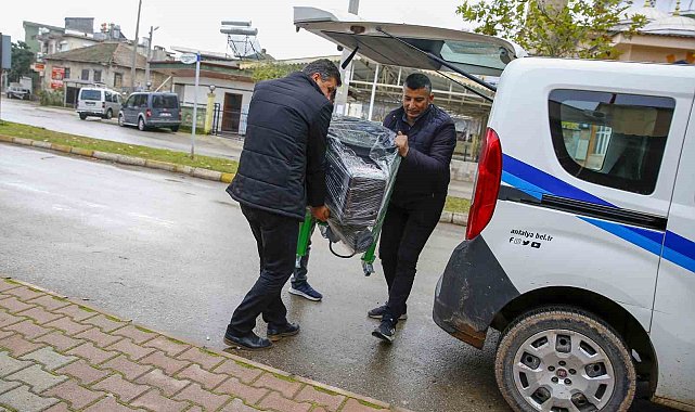 Büyükşehir'den Çakırlar'daki üreticilere makine hibesi