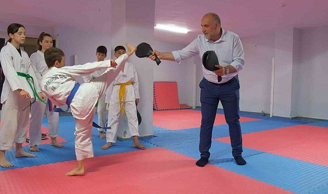 Canik'te çocuklara ücretsiz spor eğitimi