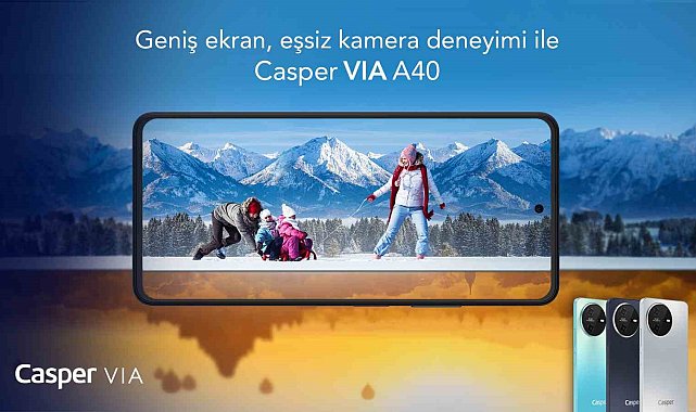 Casper VIA A40 satışa çıktı