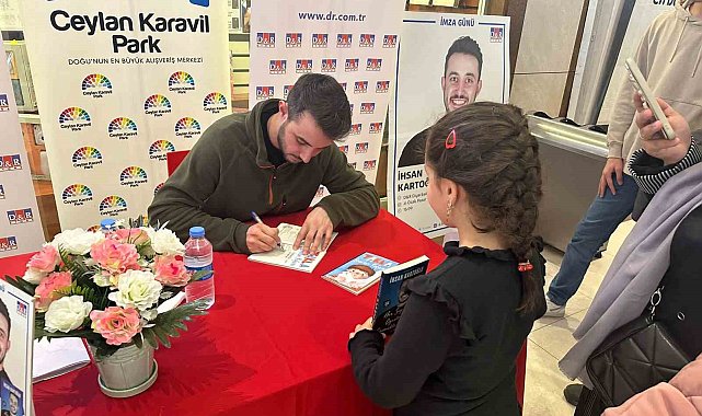 Ceylan Karavil Park ev sahipliğinde genç yazar okuyucuları ile buluştu