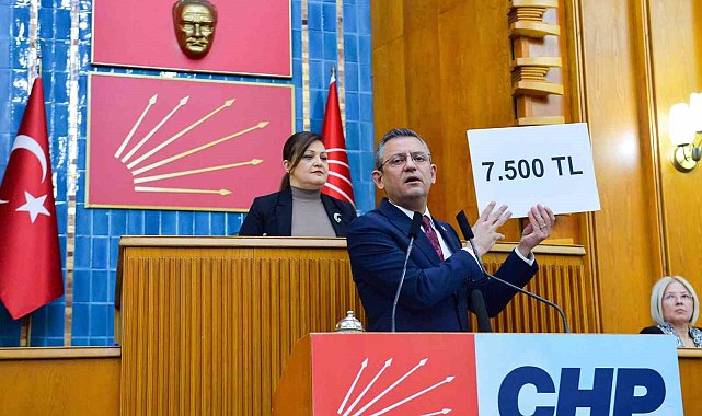 CHP lideri Özel: "En düşük memur maaşını asgari ücret kadar yapalım dedim 10 bin lira yapıldı"