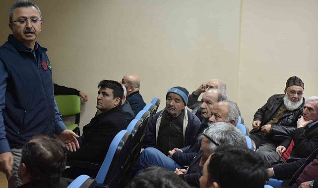 Çiftçilere hibe bilgilendirmesi